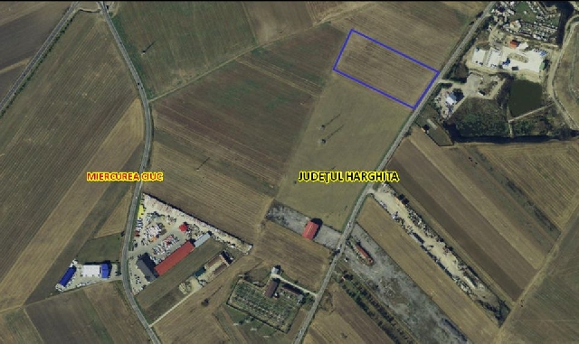 Teren 1,7 hectare, iesire Miercurea Ciuc