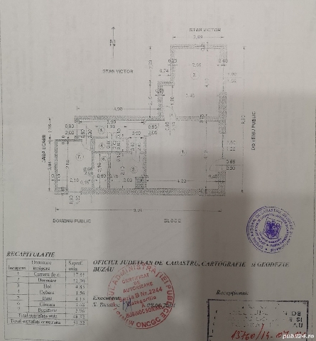 Apartament 2 camere de vanzare Buzau