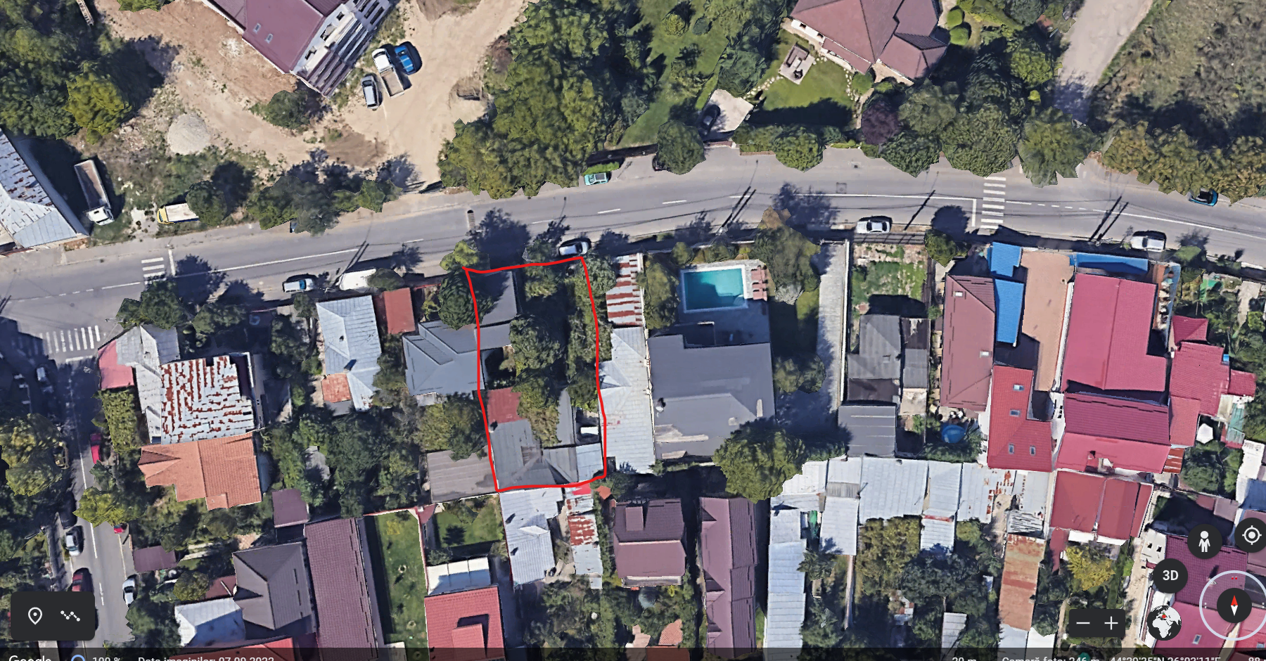 Vand casă cu teren pe strada Neajlovului, proprietar