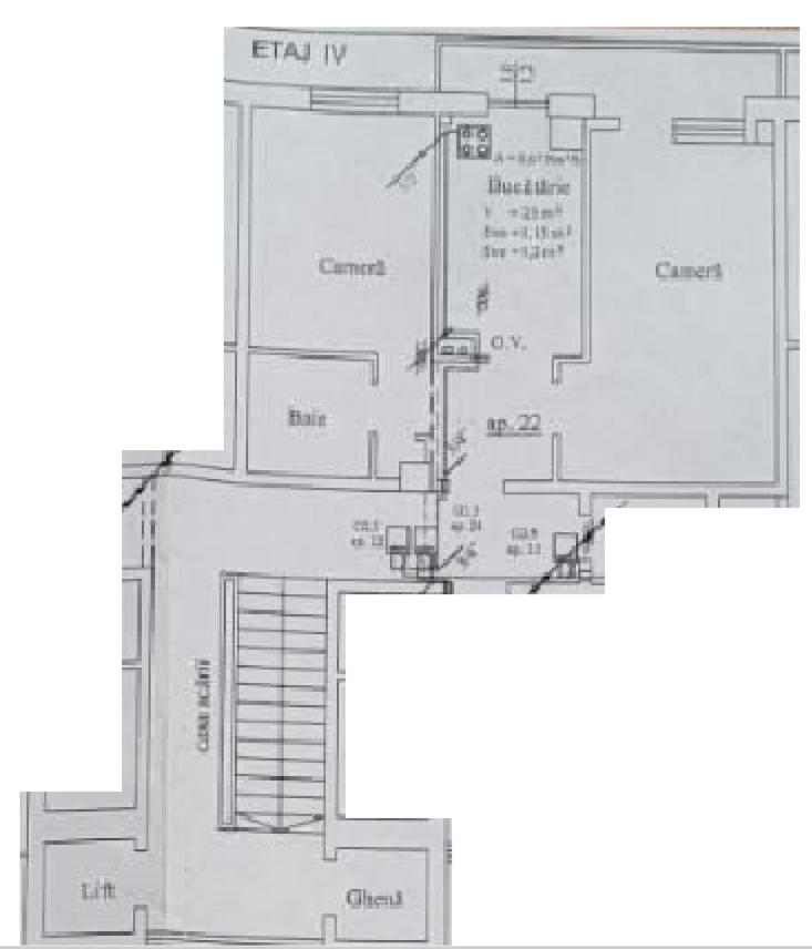 Apartament 2 camere zona Faget de la particular, fara comision