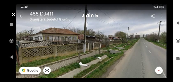 De vânzare urgent Casă Călugăreni (Brăniștari), 1500 mp, cadastru și intabulare