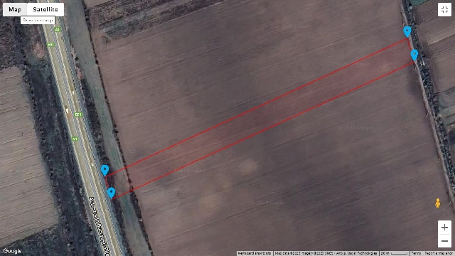 Vand teren 12700mp autostrada A1, km 57 intre Popasul Iancului si OMV pe sensul de mers Bucuresti - Pitesti